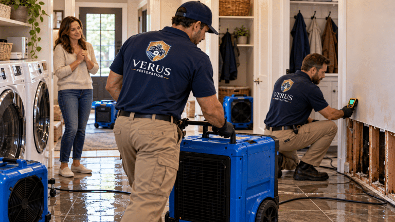 Contact Verus 24/7 for extraction and drying in metro Atlanta