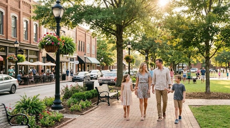 Homes in Alpharetta, Georgia, where Verus provides 24/7 water damage restoration
