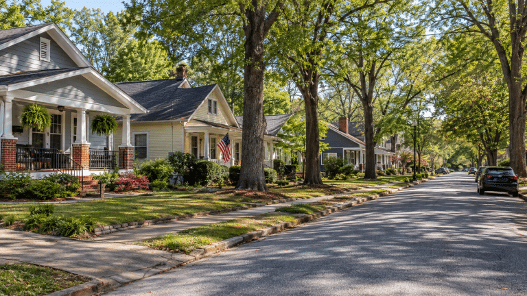 Homes in Lawrenceville, Georgia, where Verus provides 24/7 water damage restoration