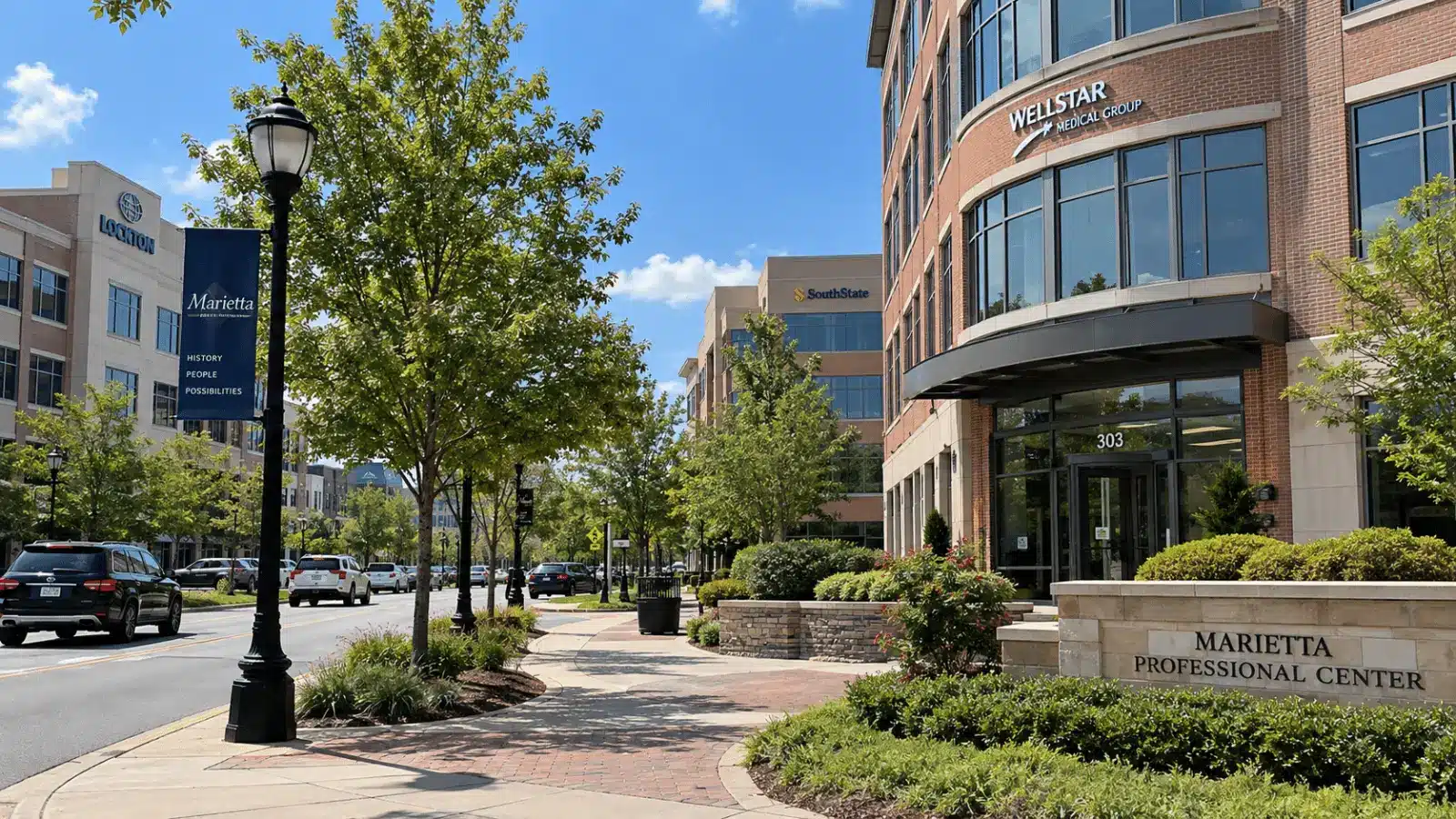 Marietta, GA, part of the Verus service areas in Cobb County