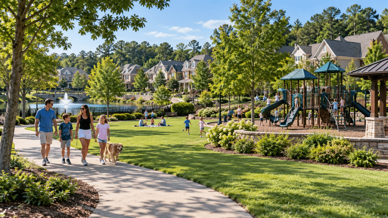 A Peachtree Corners neighborhood near the Verus base in Norcross