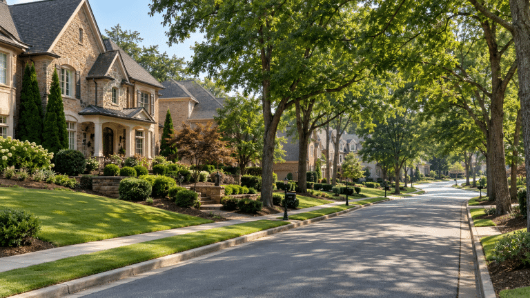 A Suwanee neighborhood near the Verus base in Norcross