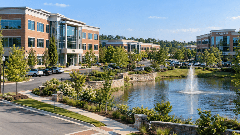 Commercial properties in Suwanee, Georgia covered by Verus 24/7